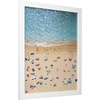 image:imageAmericanflat 14x20 Picture Frame with Polished Plexiglass  Signature Collection  GalleryStyle Frames Made of Engineered Wood  Photo Frame for Wall Display  Black  Polished plexiglass front hangs vertical or horizontal sawtooth hangers included fits photos posters and artWhite