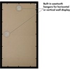 image:imageAmericanflat 14x20 Picture Frame with Polished Plexiglass  Signature Collection  GalleryStyle Frames Made of Engineered Wood  Photo Frame for Wall Display  Black  Polished plexiglass front hangs vertical or horizontal sawtooth hangers included fits photos posters and artBlack