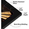 image:imageAmericanflat 14x20 Picture Frame with Polished Plexiglass  Signature Collection  GalleryStyle Frames Made of Engineered Wood  Photo Frame for Wall Display  Black  Polished plexiglass front hangs vertical or horizontal sawtooth hangers included fits photos posters and artBlack