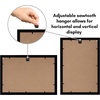 image:imageAmericanflat 14x20 Picture Frame with Polished Plexiglass  Signature Collection  GalleryStyle Frames Made of Engineered Wood  Photo Frame for Wall Display  Black  Polished plexiglass front hangs vertical or horizontal sawtooth hangers included fits photos posters and artBlack