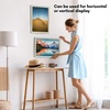 image:imageAmericanflat 14x20 Picture Frame with Polished Plexiglass  Signature Collection  GalleryStyle Frames Made of Engineered Wood  Photo Frame for Wall Display  Black  Polished plexiglass front hangs vertical or horizontal sawtooth hangers included fits photos posters and artLight Wood