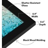 image:imageAmericanflat 14x20 Picture Frame with Polished Plexiglass  Signature Collection  GalleryStyle Frames Made of Engineered Wood  Photo Frame for Wall Display  Black  Polished plexiglass front hangs vertical or horizontal sawtooth hangers included fits photos posters and artBlack