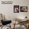 image:imageAmericanflat 14x20 Picture Frame with Polished Plexiglass  Signature Collection  GalleryStyle Frames Made of Engineered Wood  Photo Frame for Wall Display  Black  Polished plexiglass front hangs vertical or horizontal sawtooth hangers included fits photos posters and artBlack