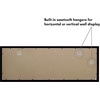 image:imageAmericanflat 14x20 Picture Frame with Polished Plexiglass  Signature Collection  GalleryStyle Frames Made of Engineered Wood  Photo Frame for Wall Display  Black  Polished plexiglass front hangs vertical or horizontal sawtooth hangers included fits photos posters and artBlack