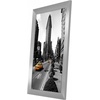 image:imageAmericanflat 14x20 Picture Frame with Polished Plexiglass  Signature Collection  GalleryStyle Frames Made of Engineered Wood  Photo Frame for Wall Display  Black  Polished plexiglass front hangs vertical or horizontal sawtooth hangers included fits photos posters and artSilver