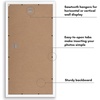image:imageAmericanflat 14x20 Picture Frame with Polished Plexiglass  Signature Collection  GalleryStyle Frames Made of Engineered Wood  Photo Frame for Wall Display  Black  Polished plexiglass front hangs vertical or horizontal sawtooth hangers included fits photos posters and artWhite