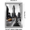 image:imageAmericanflat 14x20 Picture Frame with Polished Plexiglass  Signature Collection  GalleryStyle Frames Made of Engineered Wood  Photo Frame for Wall Display  Black  Polished plexiglass front hangs vertical or horizontal sawtooth hangers included fits photos posters and artSilver