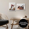 image:imageAmericanflat 14x20 Picture Frame with Polished Plexiglass  Signature Collection  GalleryStyle Frames Made of Engineered Wood  Photo Frame for Wall Display  Black  Polished plexiglass front hangs vertical or horizontal sawtooth hangers included fits photos posters and artWhite