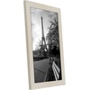 image:imageAmericanflat 14x20 Picture Frame with Polished Plexiglass  Signature Collection  GalleryStyle Frames Made of Engineered Wood  Photo Frame for Wall Display  Black  Polished plexiglass front hangs vertical or horizontal sawtooth hangers included fits photos posters and artLight Wood