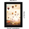 image:imageAmericanflat 14x20 Picture Frame with Polished Plexiglass  Signature Collection  GalleryStyle Frames Made of Engineered Wood  Photo Frame for Wall Display  Black  Polished plexiglass front hangs vertical or horizontal sawtooth hangers included fits photos posters and artBlack