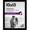 image:imageAmericanflat 14x20 Picture Frame with Polished Plexiglass  Signature Collection  GalleryStyle Frames Made of Engineered Wood  Photo Frame for Wall Display  Black  Polished plexiglass front hangs vertical or horizontal sawtooth hangers included fits photos posters and artBlack