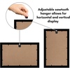 image:imageAmericanflat 14x20 Picture Frame with Polished Plexiglass  Signature Collection  GalleryStyle Frames Made of Engineered Wood  Photo Frame for Wall Display  Black  Polished plexiglass front hangs vertical or horizontal sawtooth hangers included fits photos posters and artBlack