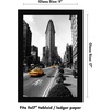 image:imageAmericanflat 14x20 Picture Frame with Polished Plexiglass  Signature Collection  GalleryStyle Frames Made of Engineered Wood  Photo Frame for Wall Display  Black  Polished plexiglass front hangs vertical or horizontal sawtooth hangers included fits photos posters and artBlack