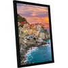 image:imageAmericanflat 14x20 Picture Frame with Polished Plexiglass  Signature Collection  GalleryStyle Frames Made of Engineered Wood  Photo Frame for Wall Display  Black  Polished plexiglass front hangs vertical or horizontal sawtooth hangers included fits photos posters and artBlack