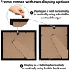 image:imageAmericanflat 14x20 Picture Frame with Polished Plexiglass  Signature Collection  GalleryStyle Frames Made of Engineered Wood  Photo Frame for Wall Display  Black  Polished plexiglass front hangs vertical or horizontal sawtooth hangers included fits photos posters and artBlack
