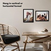 image:imageAmericanflat 14x20 Picture Frame with Polished Plexiglass  Signature Collection  GalleryStyle Frames Made of Engineered Wood  Photo Frame for Wall Display  Black  Polished plexiglass front hangs vertical or horizontal sawtooth hangers included fits photos posters and artBlack