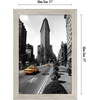 image:imageAmericanflat 14x20 Picture Frame with Polished Plexiglass  Signature Collection  GalleryStyle Frames Made of Engineered Wood  Photo Frame for Wall Display  Black  Polished plexiglass front hangs vertical or horizontal sawtooth hangers included fits photos posters and artDriftwood