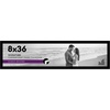 image:imageAmericanflat 14x20 Picture Frame with Polished Plexiglass  Signature Collection  GalleryStyle Frames Made of Engineered Wood  Photo Frame for Wall Display  Black  Polished plexiglass front hangs vertical or horizontal sawtooth hangers included fits photos posters and artBlack