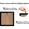 image:imageAmericanflat 14x20 Picture Frame with Polished Plexiglass  Signature Collection  GalleryStyle Frames Made of Engineered Wood  Photo Frame for Wall Display  Black  Polished plexiglass front hangs vertical or horizontal sawtooth hangers included fits photos posters and artBlack