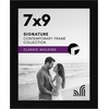 image:imageAmericanflat 14x20 Picture Frame with Polished Plexiglass  Signature Collection  GalleryStyle Frames Made of Engineered Wood  Photo Frame for Wall Display  Black  Polished plexiglass front hangs vertical or horizontal sawtooth hangers included fits photos posters and artBlack