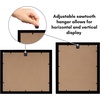 image:imageAmericanflat 14x20 Picture Frame with Polished Plexiglass  Signature Collection  GalleryStyle Frames Made of Engineered Wood  Photo Frame for Wall Display  Black  Polished plexiglass front hangs vertical or horizontal sawtooth hangers included fits photos posters and artBlack