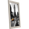 image:imageAmericanflat 14x20 Picture Frame with Polished Plexiglass  Signature Collection  GalleryStyle Frames Made of Engineered Wood  Photo Frame for Wall Display  Black  Polished plexiglass front hangs vertical or horizontal sawtooth hangers included fits photos posters and artDriftwood