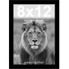image:imageAmericanflat 14x20 Picture Frame with Polished Plexiglass  Signature Collection  GalleryStyle Frames Made of Engineered Wood  Photo Frame for Wall Display  Black  Polished plexiglass front hangs vertical or horizontal sawtooth hangers included fits photos posters and artBlack
