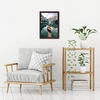 image:imageAmericanflat 14x20 Picture Frame with Polished Plexiglass  Signature Collection  GalleryStyle Frames Made of Engineered Wood  Photo Frame for Wall Display  Black  Polished plexiglass front hangs vertical or horizontal sawtooth hangers included fits photos posters and artMahogany