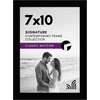 image:imageAmericanflat 14x20 Picture Frame with Polished Plexiglass  Signature Collection  GalleryStyle Frames Made of Engineered Wood  Photo Frame for Wall Display  Black  Polished plexiglass front hangs vertical or horizontal sawtooth hangers included fits photos posters and artBlack