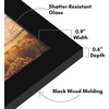 image:imageAmericanflat 14x20 Picture Frame with Polished Plexiglass  Signature Collection  GalleryStyle Frames Made of Engineered Wood  Photo Frame for Wall Display  Black  Polished plexiglass front hangs vertical or horizontal sawtooth hangers included fits photos posters and artBlack