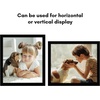 image:imageAmericanflat 14x20 Picture Frame with Polished Plexiglass  Signature Collection  GalleryStyle Frames Made of Engineered Wood  Photo Frame for Wall Display  Black  Polished plexiglass front hangs vertical or horizontal sawtooth hangers included fits photos posters and artBlack