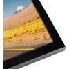 image:imageAmericanflat 14x20 Picture Frame with Polished Plexiglass  Signature Collection  GalleryStyle Frames Made of Engineered Wood  Photo Frame for Wall Display  Black  Polished plexiglass front hangs vertical or horizontal sawtooth hangers included fits photos posters and artBlack
