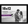 image:imageAmericanflat 14x20 Picture Frame with Polished Plexiglass  Signature Collection  GalleryStyle Frames Made of Engineered Wood  Photo Frame for Wall Display  Black  Polished plexiglass front hangs vertical or horizontal sawtooth hangers included fits photos posters and artBlack
