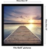 image:imageAmericanflat 14x20 Picture Frame with Polished Plexiglass  Signature Collection  GalleryStyle Frames Made of Engineered Wood  Photo Frame for Wall Display  Black  Polished plexiglass front hangs vertical or horizontal sawtooth hangers included fits photos posters and artBlack