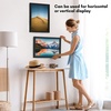 image:imageAmericanflat 14x20 Picture Frame with Polished Plexiglass  Signature Collection  GalleryStyle Frames Made of Engineered Wood  Photo Frame for Wall Display  Black  Polished plexiglass front hangs vertical or horizontal sawtooth hangers included fits photos posters and artBlack