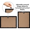 image:imageAmericanflat 14x20 Picture Frame with Polished Plexiglass  Signature Collection  GalleryStyle Frames Made of Engineered Wood  Photo Frame for Wall Display  Black  Polished plexiglass front hangs vertical or horizontal sawtooth hangers included fits photos posters and artBlack