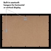 image:imageAmericanflat 14x20 Picture Frame with Polished Plexiglass  Signature Collection  GalleryStyle Frames Made of Engineered Wood  Photo Frame for Wall Display  Black  Polished plexiglass front hangs vertical or horizontal sawtooth hangers included fits photos posters and artBlack