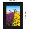 image:imageAmericanflat 14x20 Picture Frame with Polished Plexiglass  Signature Collection  GalleryStyle Frames Made of Engineered Wood  Photo Frame for Wall Display  Black  Polished plexiglass front hangs vertical or horizontal sawtooth hangers included fits photos posters and artBlack