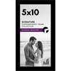 image:imageAmericanflat 14x20 Picture Frame with Polished Plexiglass  Signature Collection  GalleryStyle Frames Made of Engineered Wood  Photo Frame for Wall Display  Black  Polished plexiglass front hangs vertical or horizontal sawtooth hangers included fits photos posters and artBlack