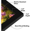 image:imageAmericanflat 14x20 Picture Frame with Polished Plexiglass  Signature Collection  GalleryStyle Frames Made of Engineered Wood  Photo Frame for Wall Display  Black  Polished plexiglass front hangs vertical or horizontal sawtooth hangers included fits photos posters and artBlack