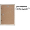 image:imageAmericanflat 14x20 Picture Frame with Polished Plexiglass  Signature Collection  GalleryStyle Frames Made of Engineered Wood  Photo Frame for Wall Display  Black  Polished plexiglass front hangs vertical or horizontal sawtooth hangers included fits photos posters and artDriftwood