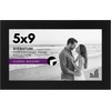 image:imageAmericanflat 14x20 Picture Frame with Polished Plexiglass  Signature Collection  GalleryStyle Frames Made of Engineered Wood  Photo Frame for Wall Display  Black  Polished plexiglass front hangs vertical or horizontal sawtooth hangers included fits photos posters and artBlack