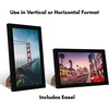 image:imageAmericanflat 14x20 Picture Frame with Polished Plexiglass  Signature Collection  GalleryStyle Frames Made of Engineered Wood  Photo Frame for Wall Display  Black  Polished plexiglass front hangs vertical or horizontal sawtooth hangers included fits photos posters and artBlack