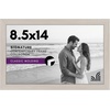 image:imageAmericanflat 14x20 Picture Frame with Polished Plexiglass  Signature Collection  GalleryStyle Frames Made of Engineered Wood  Photo Frame for Wall Display  Black  Polished plexiglass front hangs vertical or horizontal sawtooth hangers included fits photos posters and artLight Wood