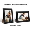 image:imageAmericanflat 14x20 Picture Frame with Polished Plexiglass  Signature Collection  GalleryStyle Frames Made of Engineered Wood  Photo Frame for Wall Display  Black  Polished plexiglass front hangs vertical or horizontal sawtooth hangers included fits photos posters and artBlack