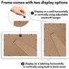 image:imageAmericanflat 14x20 Picture Frame with Polished Plexiglass  Signature Collection  GalleryStyle Frames Made of Engineered Wood  Photo Frame for Wall Display  Black  Polished plexiglass front hangs vertical or horizontal sawtooth hangers included fits photos posters and artWhite