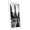 image:imageAmericanflat 14x20 Picture Frame with Polished Plexiglass  Signature Collection  GalleryStyle Frames Made of Engineered Wood  Photo Frame for Wall Display  Black  Polished plexiglass front hangs vertical or horizontal sawtooth hangers included fits photos posters and artWhite