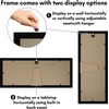 image:imageAmericanflat 14x20 Picture Frame with Polished Plexiglass  Signature Collection  GalleryStyle Frames Made of Engineered Wood  Photo Frame for Wall Display  Black  Polished plexiglass front hangs vertical or horizontal sawtooth hangers included fits photos posters and artBlack