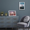 image:imageAmericanflat 14x20 Picture Frame with Polished Plexiglass  Signature Collection  GalleryStyle Frames Made of Engineered Wood  Photo Frame for Wall Display  Black  Polished plexiglass front hangs vertical or horizontal sawtooth hangers included fits photos posters and artWhite