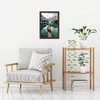 image:imageAmericanflat 14x20 Picture Frame with Polished Plexiglass  Signature Collection  GalleryStyle Frames Made of Engineered Wood  Photo Frame for Wall Display  Black  Polished plexiglass front hangs vertical or horizontal sawtooth hangers included fits photos posters and artWalnut